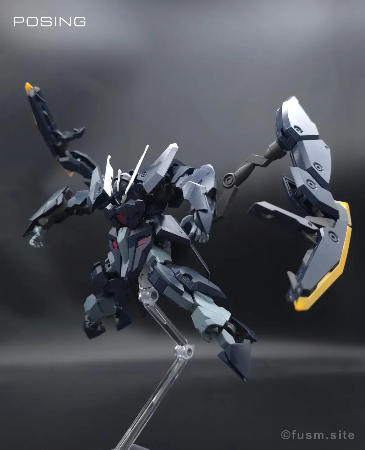 HG ガンダムザガン レビュー ポージング 09