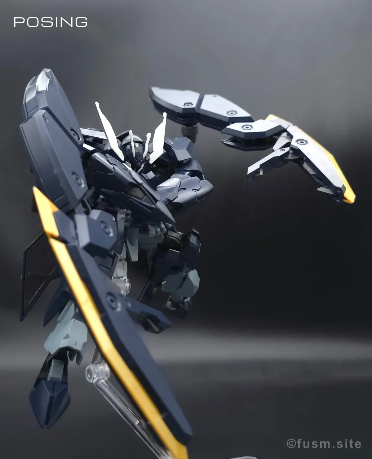 HG ガンダムザガン レビュー ポージング 10