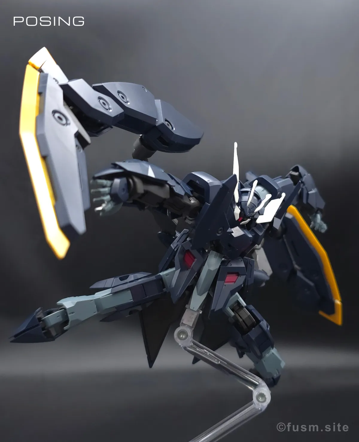 HG ガンダムザガン レビュー ポージング 14