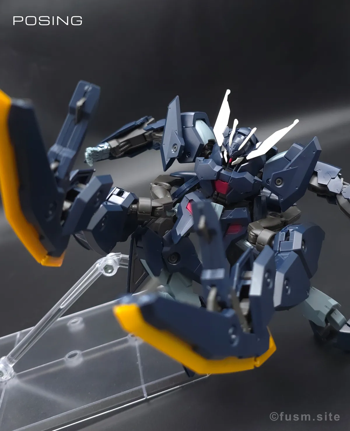 HG ガンダムザガン レビュー ポージング 16