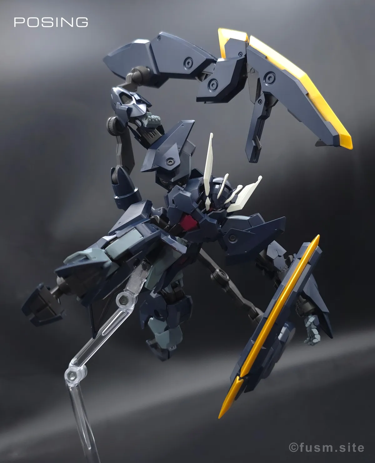 HG ガンダムザガン レビュー ポージング 17