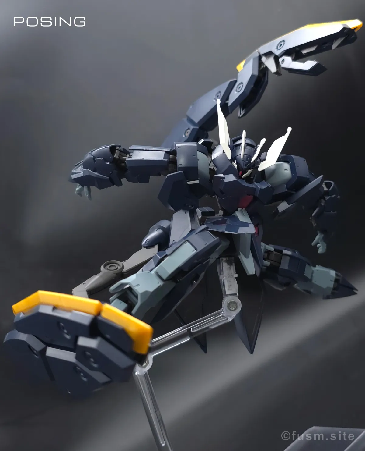 HG ガンダムザガン レビュー ポージング 19