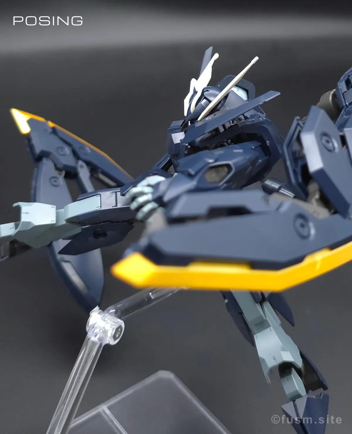 HG ガンダムザガン レビュー ポージング 22