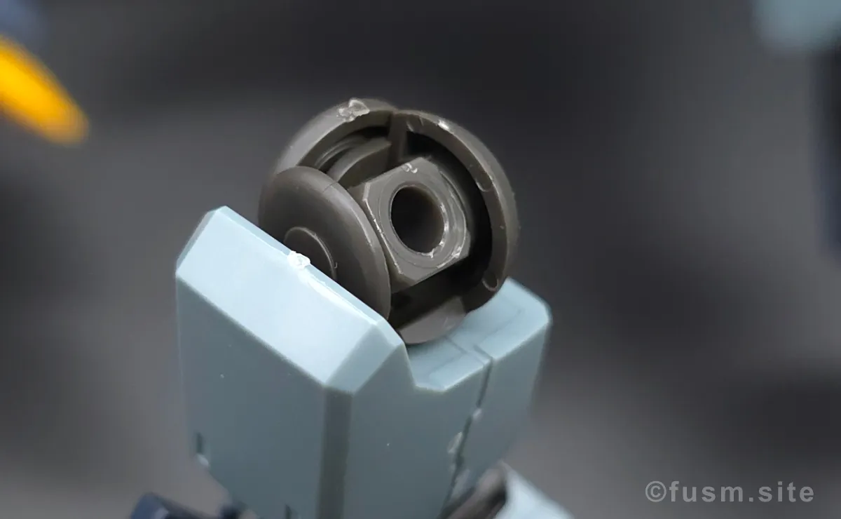 HG ガンダムザガン レビュー 耐久力が弱い箇所 04