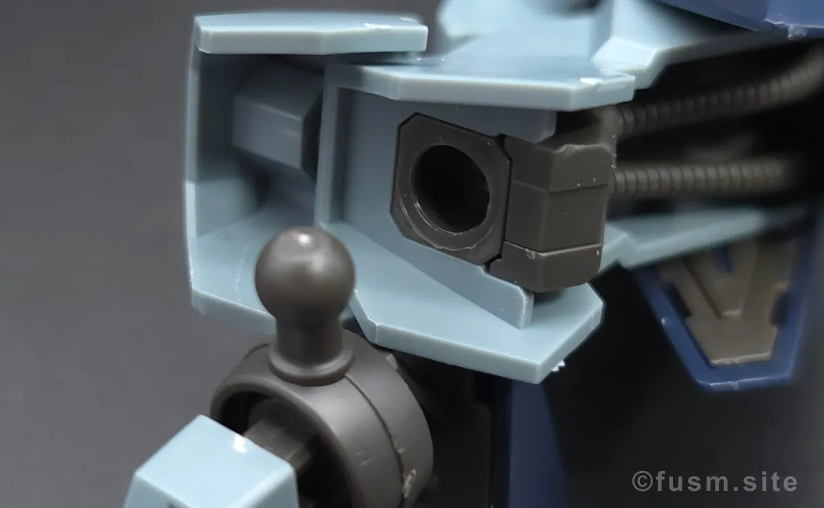 HG ガンダムザガン レビュー 耐久力が弱い箇所 05