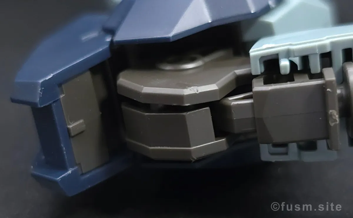 HG ガンダムザガン レビュー 耐久力が弱い箇所 06