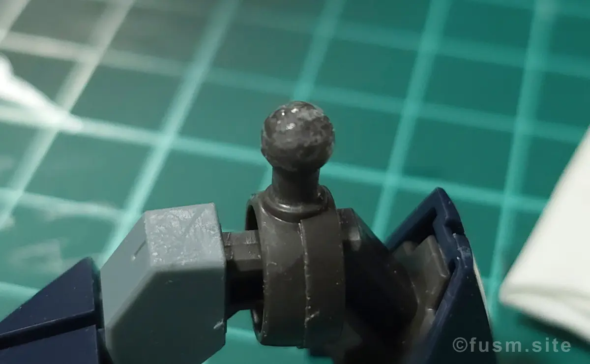 HG ガンダムザガン レビュー 耐久力が弱い箇所 08