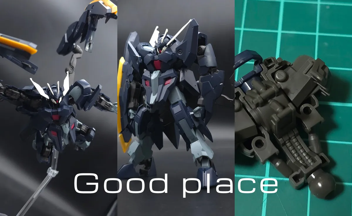 HG ガンダムザガン レビュー コラージュ 02