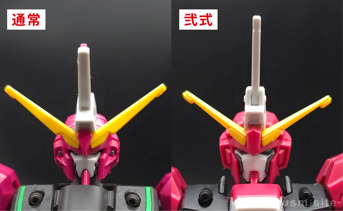 HGCE インフィニットジャスティスと弐式を比較！違いは？ 比較 04