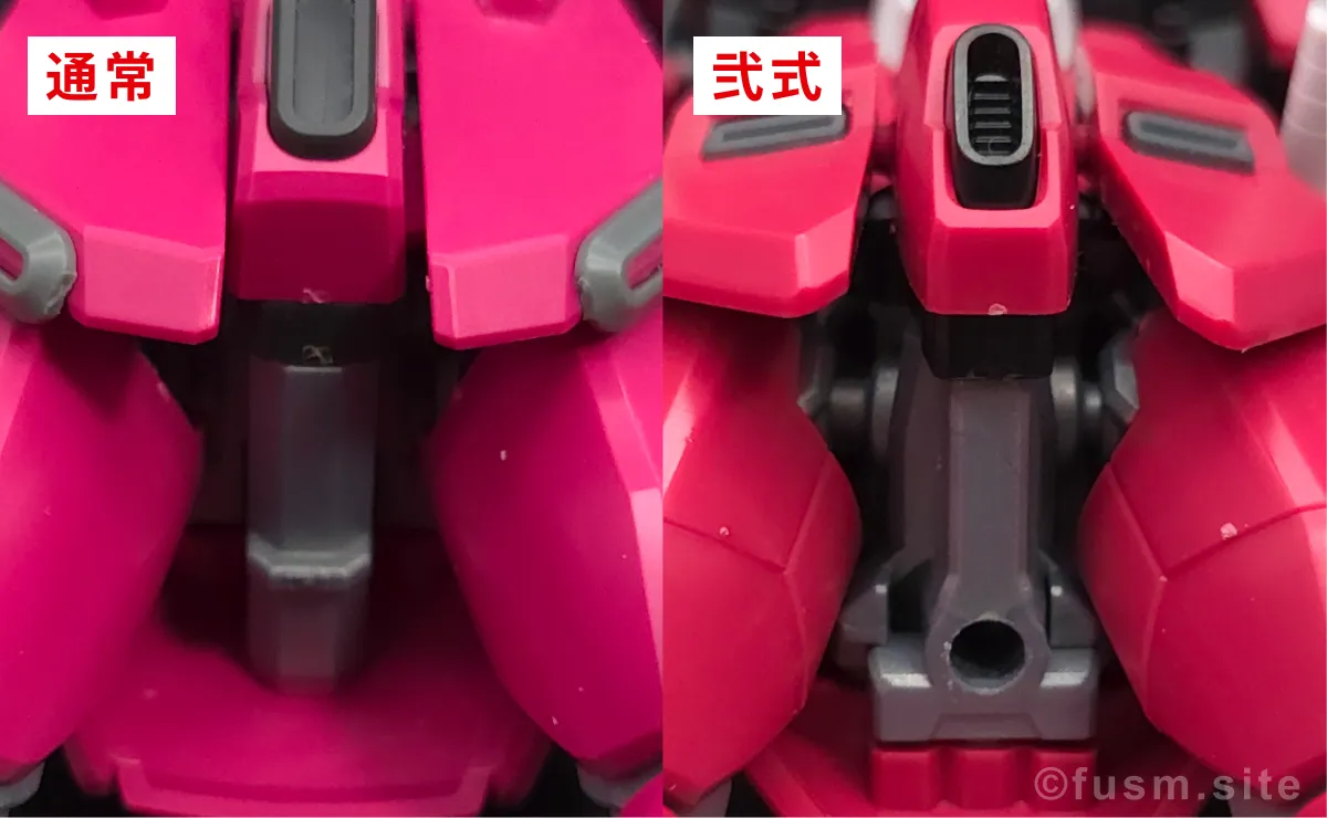 HGCE インフィニットジャスティスと弐式を比較！違いは？ 比較 18