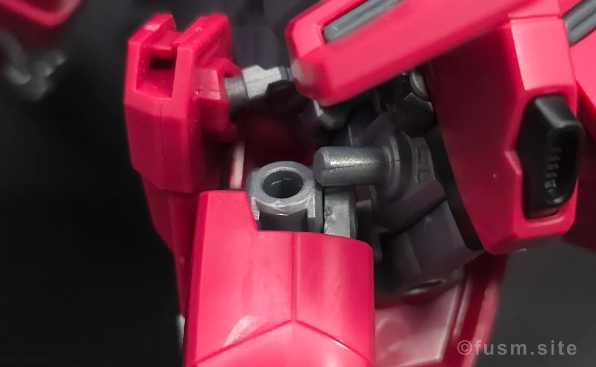 HG インフィニットジャスティスガンダム弐式 レビュー 耐久力が弱い箇所 02
