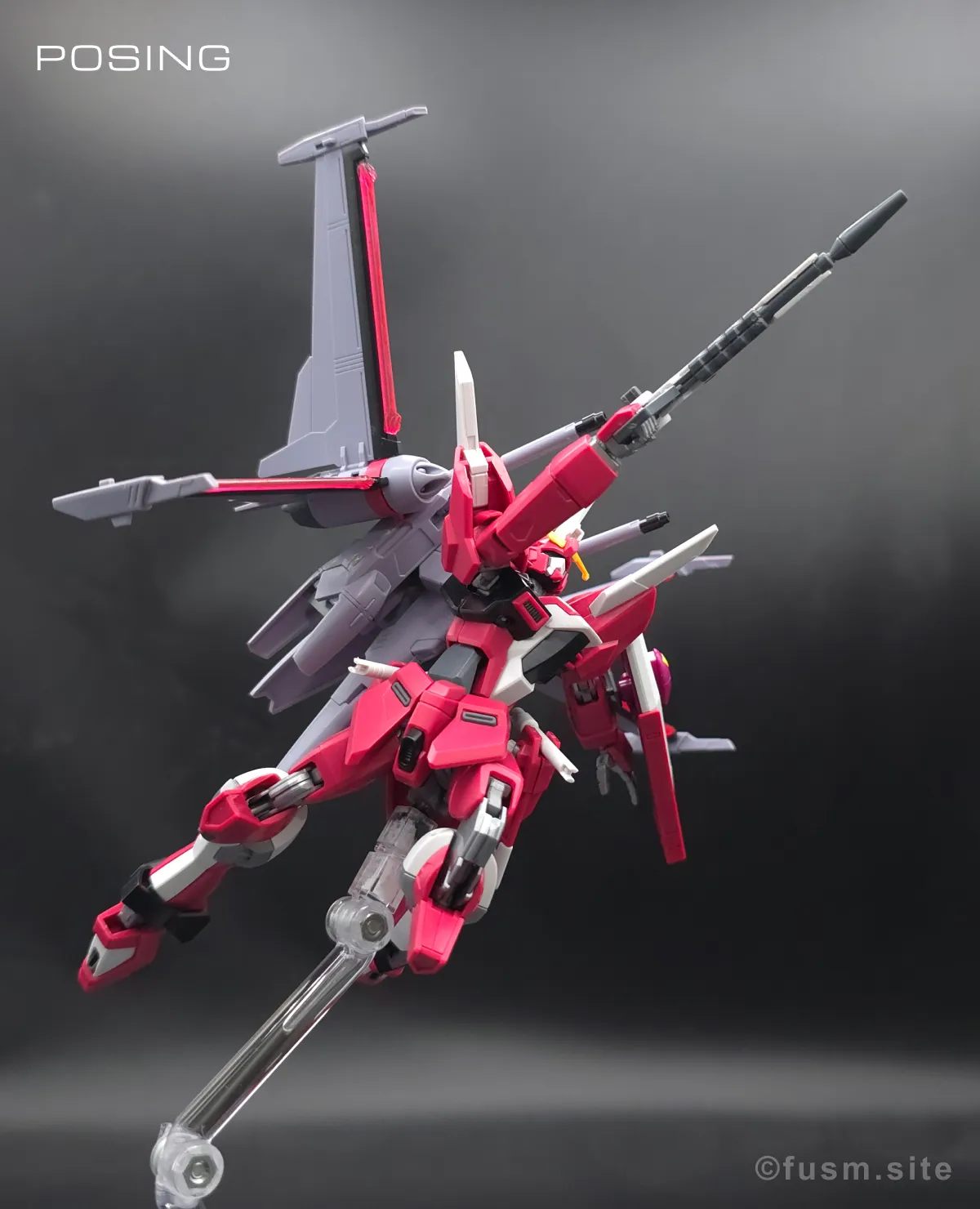 HG インフィニットジャスティスガンダム弐式 レビュー ポージング 03