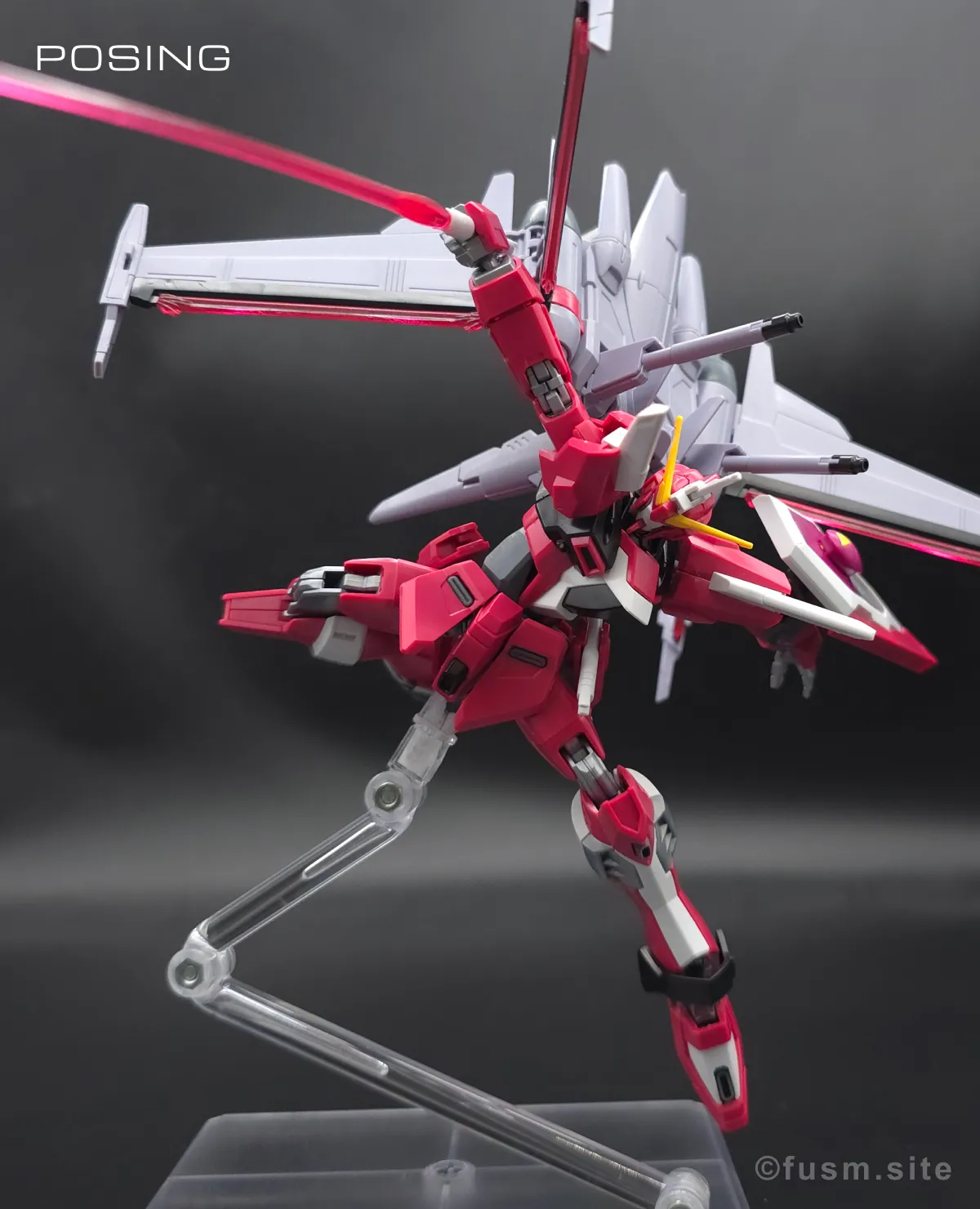 HG インフィニットジャスティスガンダム弐式 レビュー ポージング 06