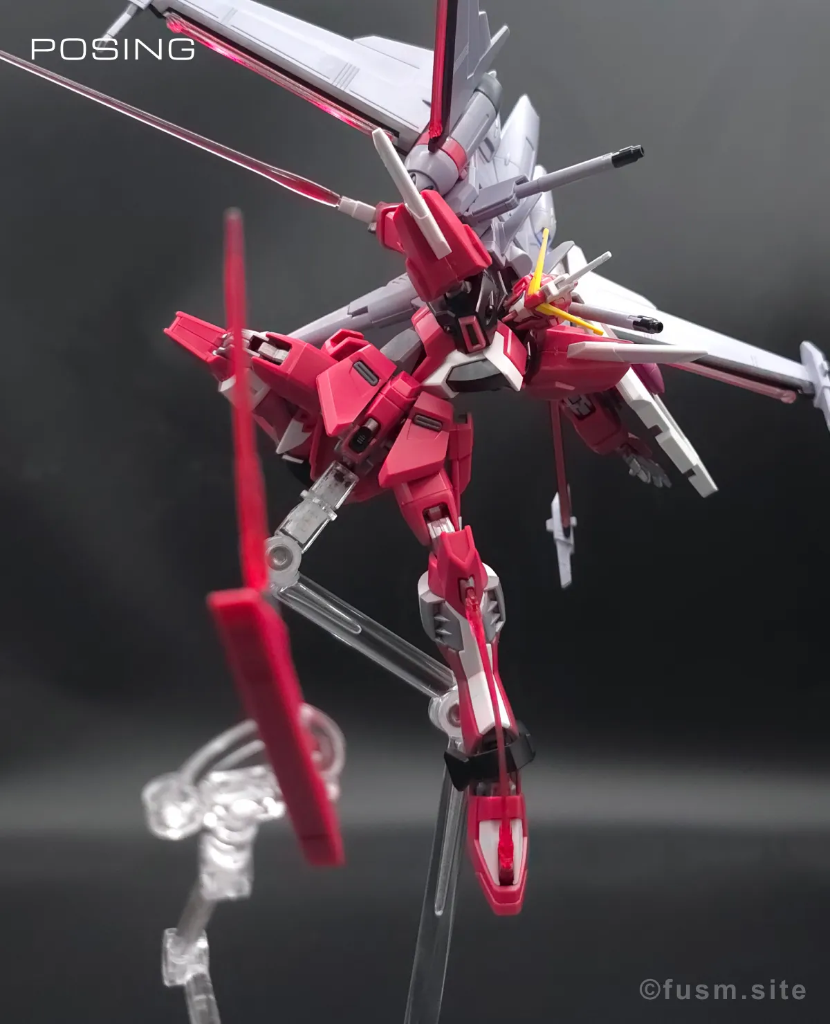 HG インフィニットジャスティスガンダム弐式 レビュー ポージング 09
