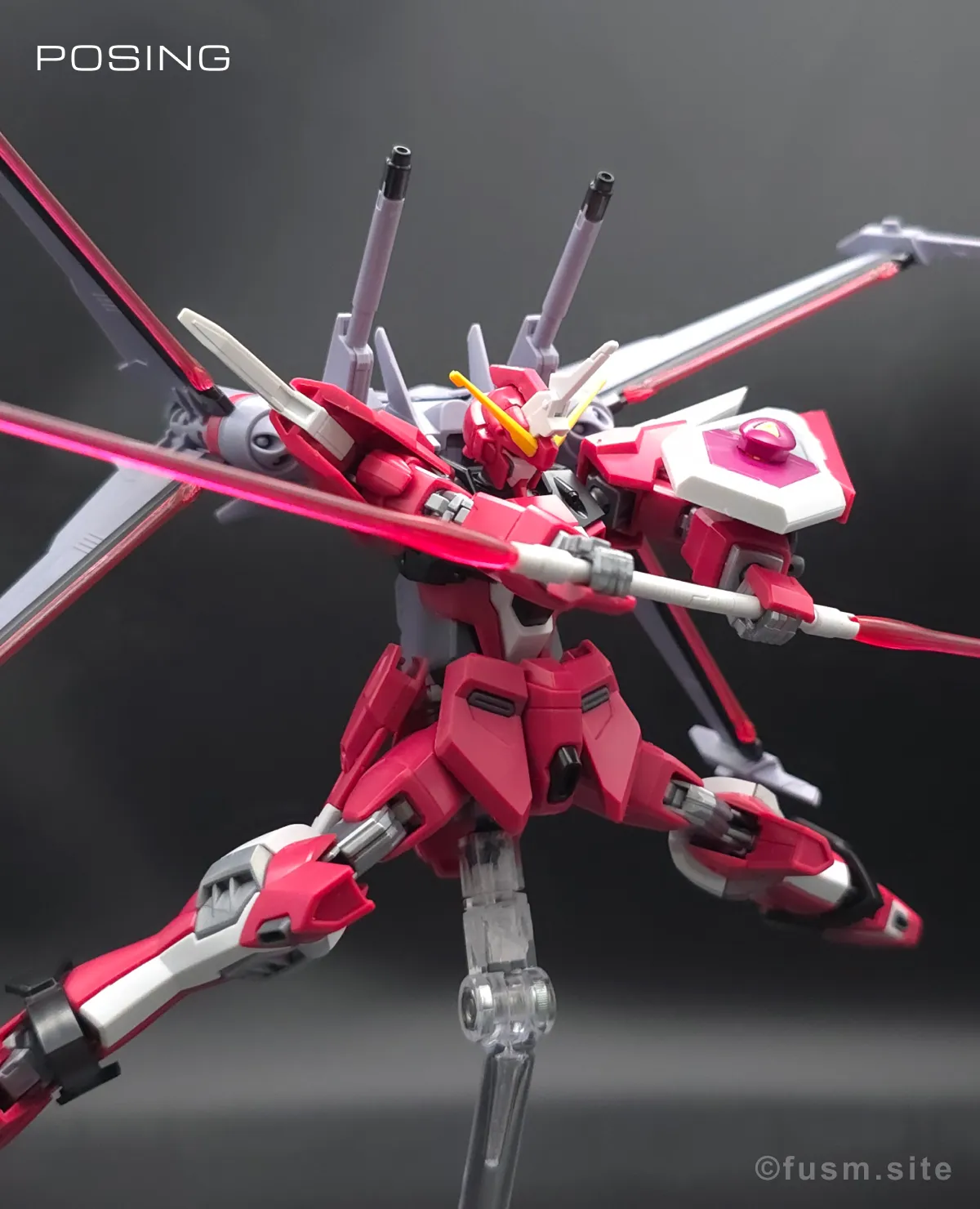 HG インフィニットジャスティスガンダム弐式 レビュー ポージング 11