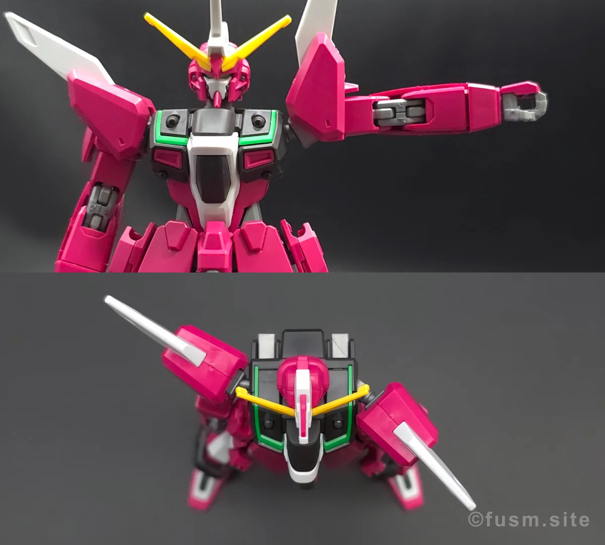 【傑作】HGCE インフィニットジャスティスガンダム レビュー 肩ディテール 可動域 01