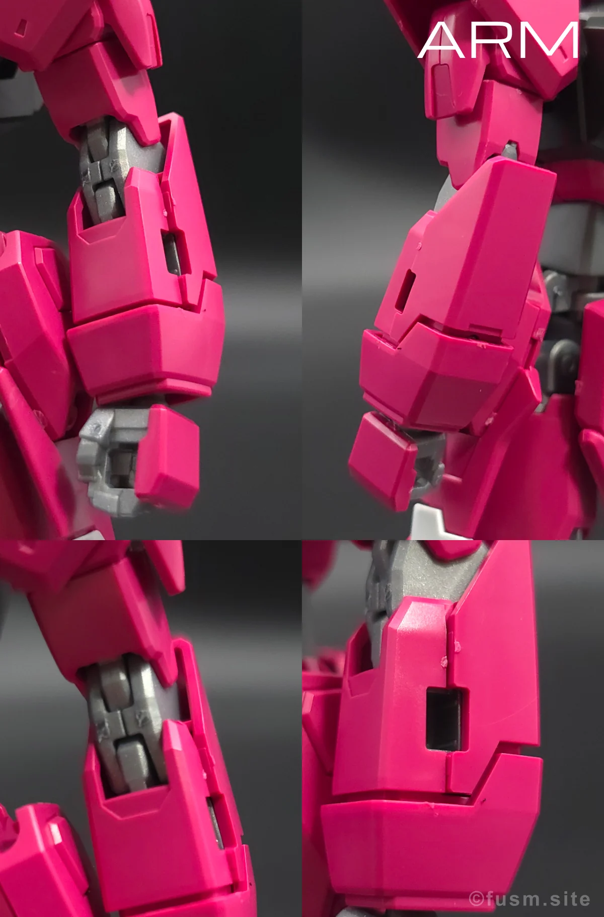 【傑作】HGCE インフィニットジャスティスガンダム レビュー 腕部ディテール 01