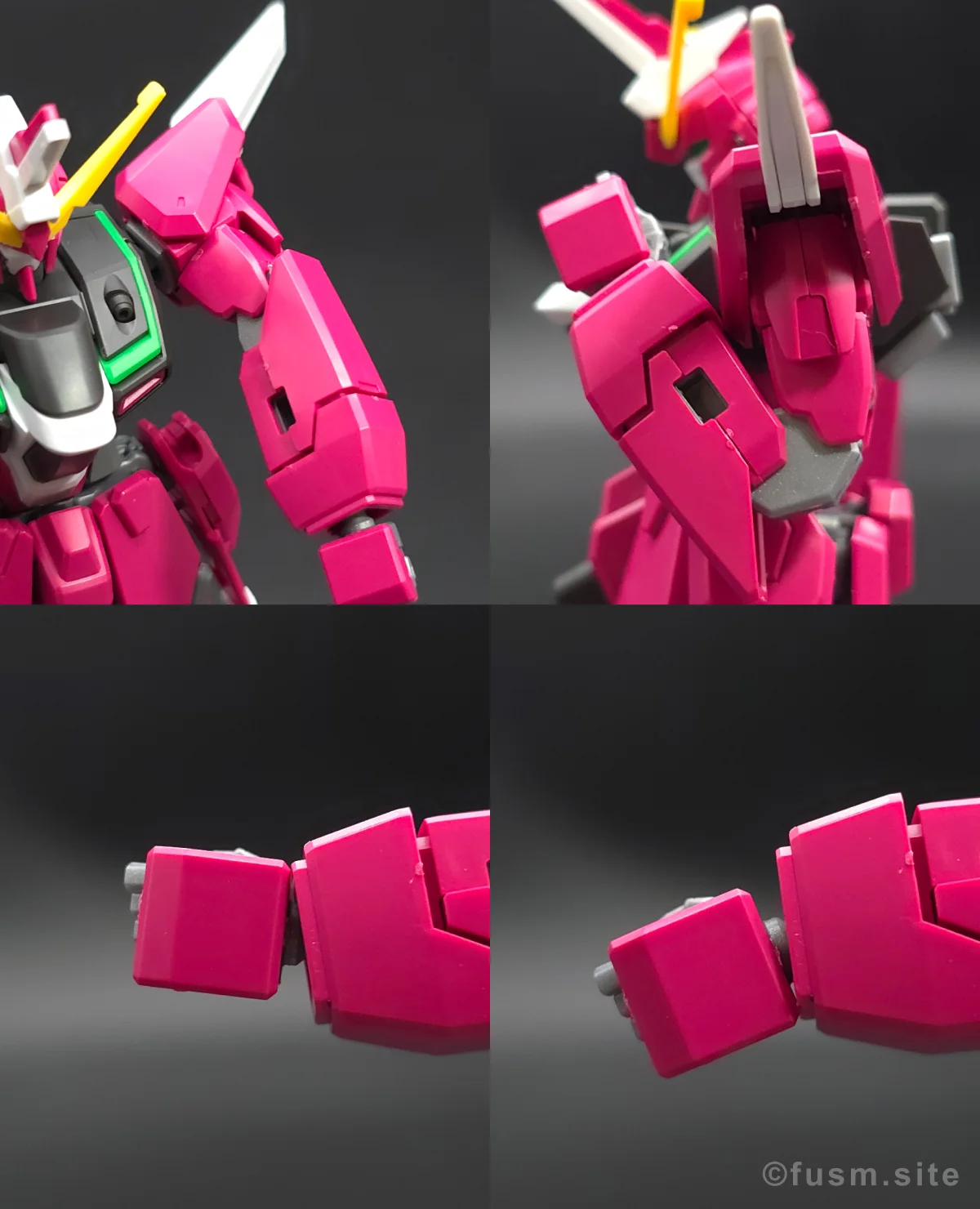 【傑作】HGCE インフィニットジャスティスガンダム レビュー 腕部ディテール 可動域 01