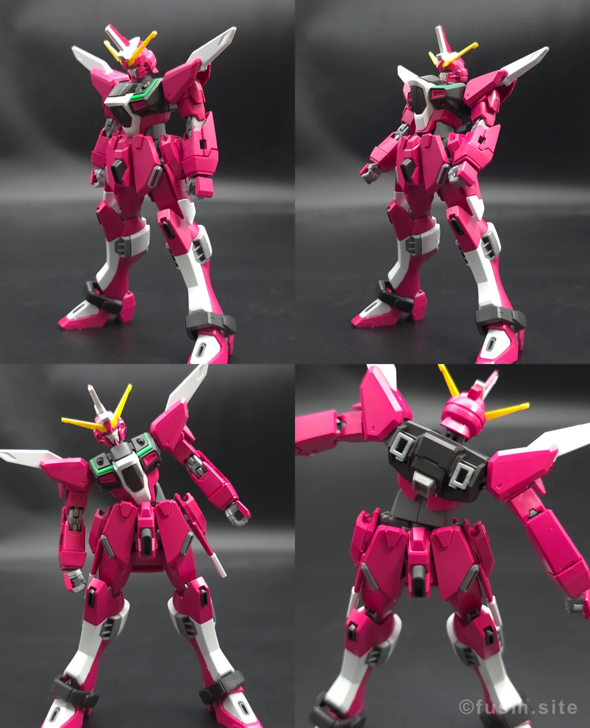 【傑作】HGCE インフィニットジャスティスガンダム レビュー 胴体ディテール 可動域 01