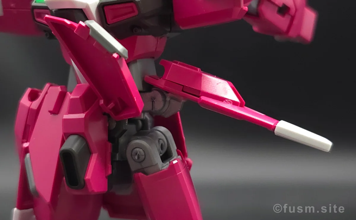 【傑作】HGCE インフィニットジャスティスガンダム レビュー 胴体ディテール 可動域 02