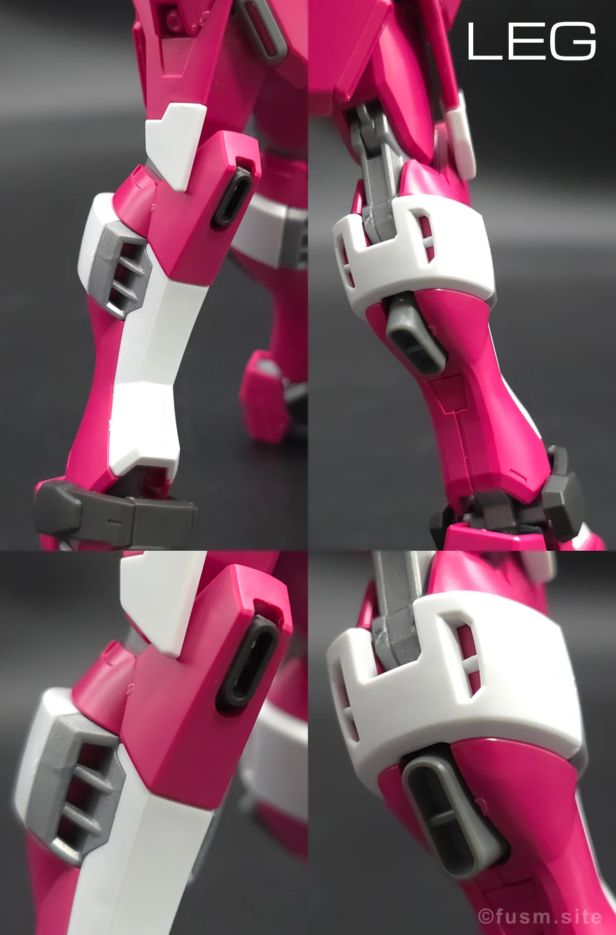 【傑作】HGCE インフィニットジャスティスガンダム レビュー 脚部ディテール 01