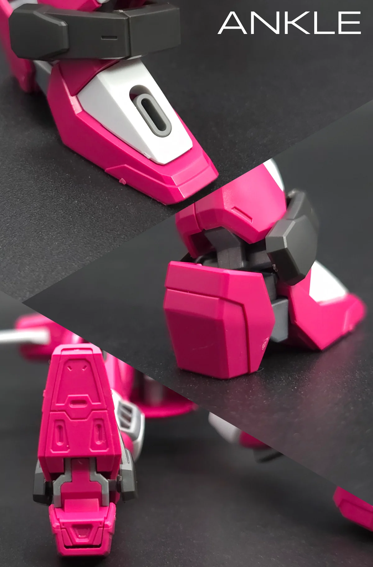 【傑作】HGCE インフィニットジャスティスガンダム レビュー 脚部ディテール 02