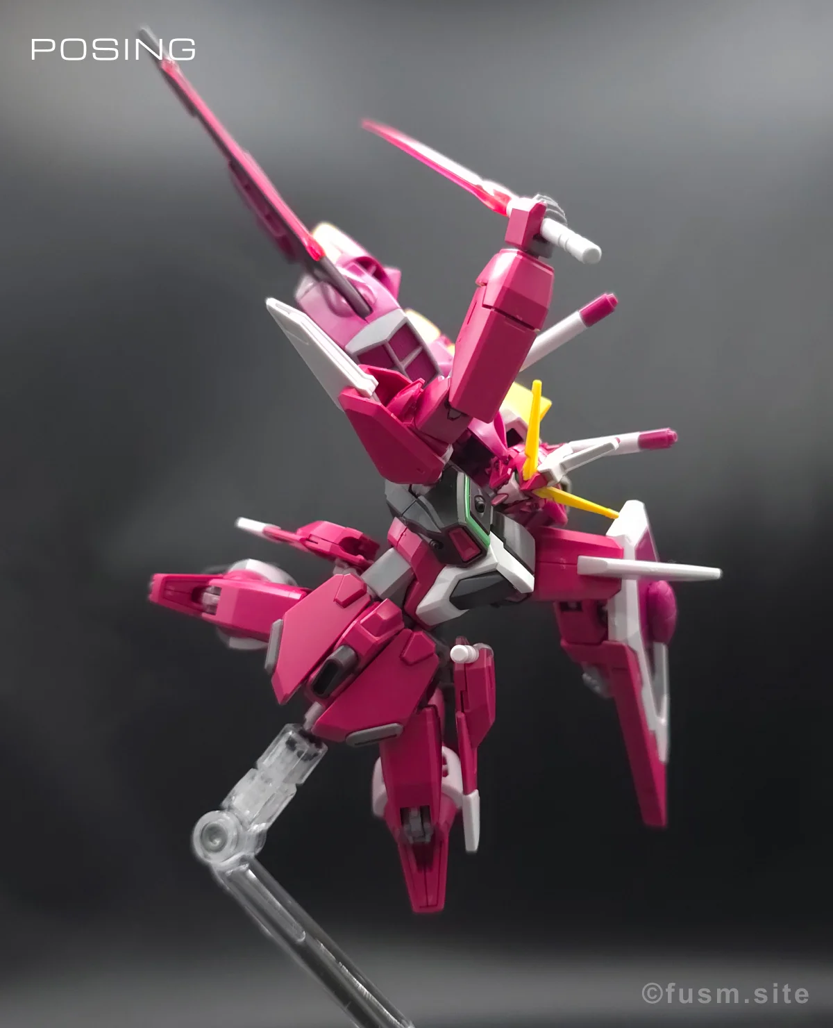 【傑作】HGCE インフィニットジャスティスガンダム レビュー ポージング 11