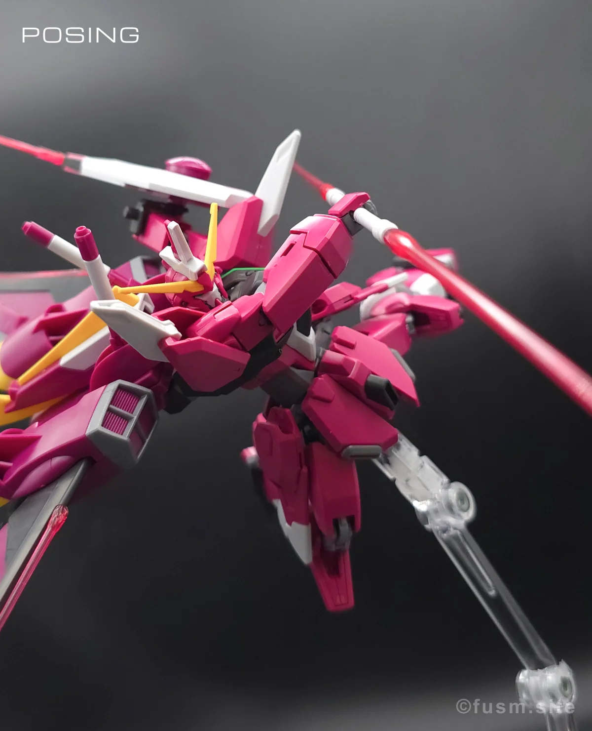 【傑作】HGCE インフィニットジャスティスガンダム レビュー ポージング 22