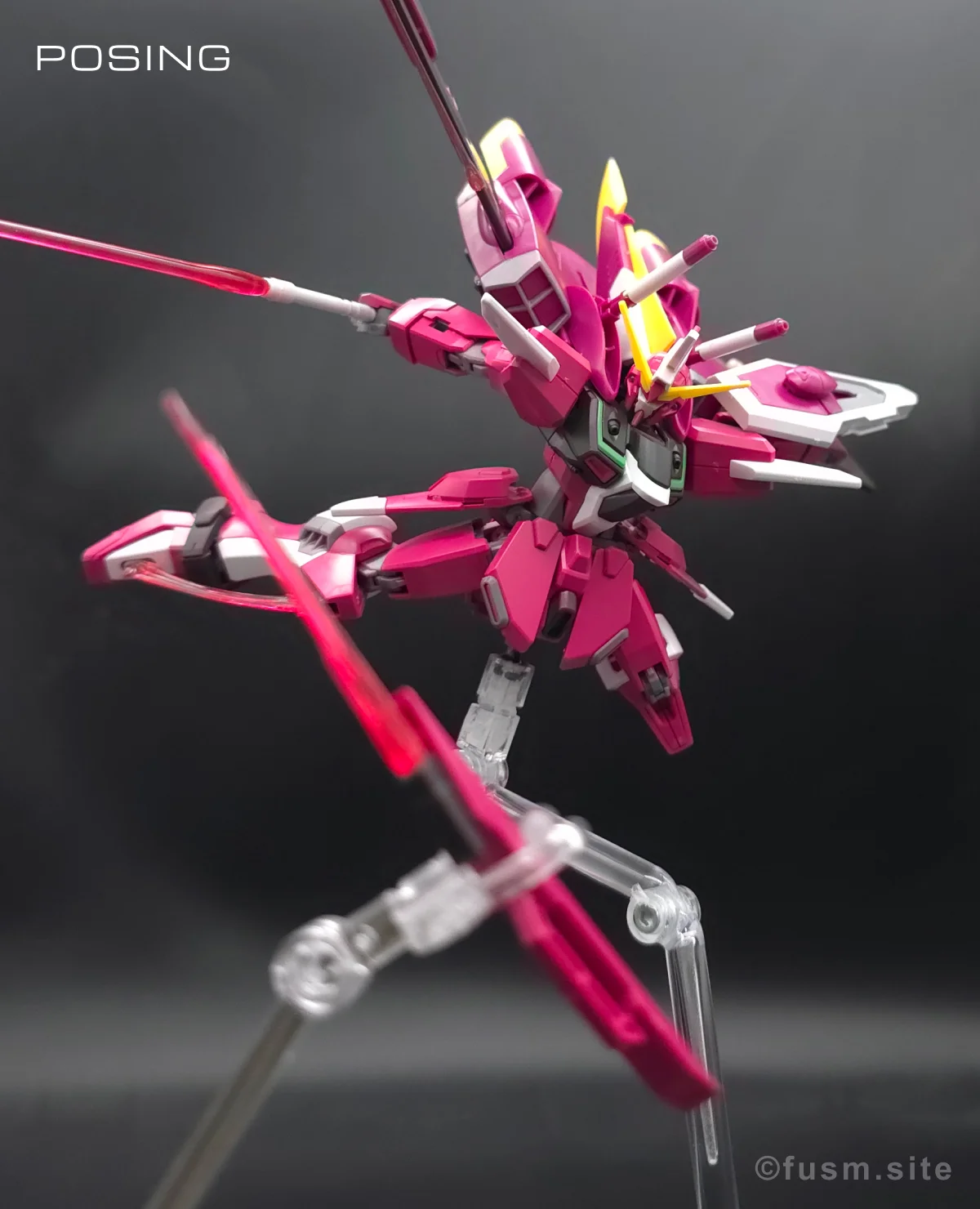 【傑作】HGCE インフィニットジャスティスガンダム レビュー ポージング 26