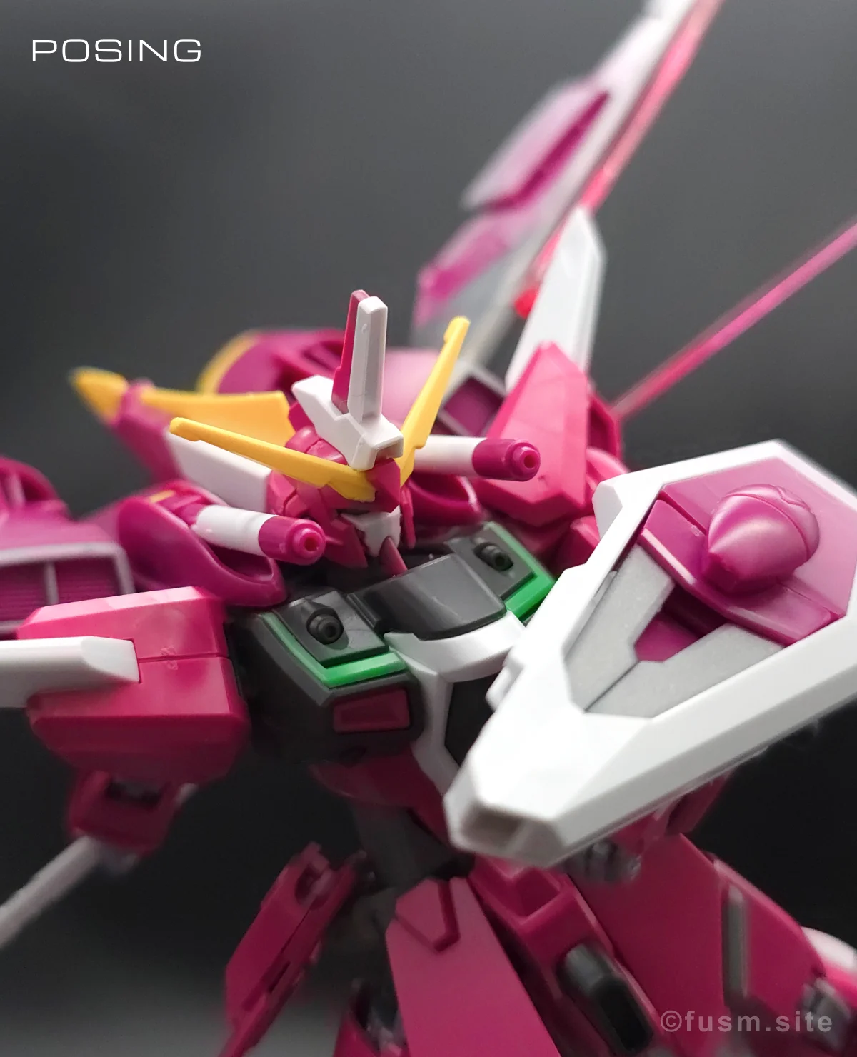 【傑作】HGCE インフィニットジャスティスガンダム レビュー ポージング 27