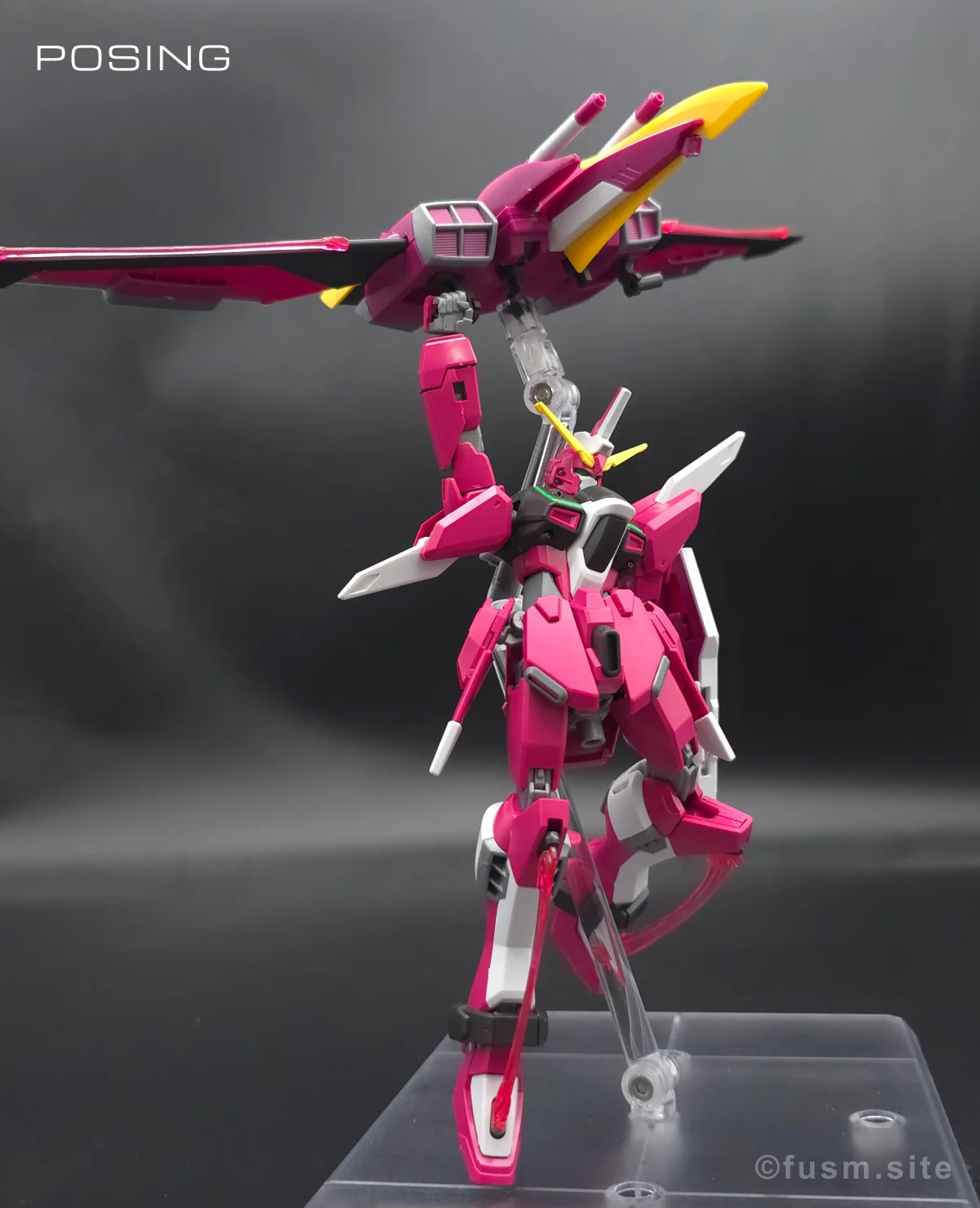 【傑作】HGCE インフィニットジャスティスガンダム レビュー ポージング 32