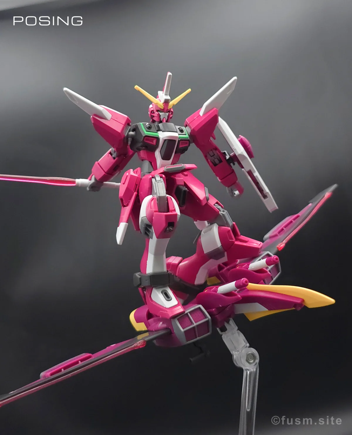 【傑作】HGCE インフィニットジャスティスガンダム レビュー ポージング 33