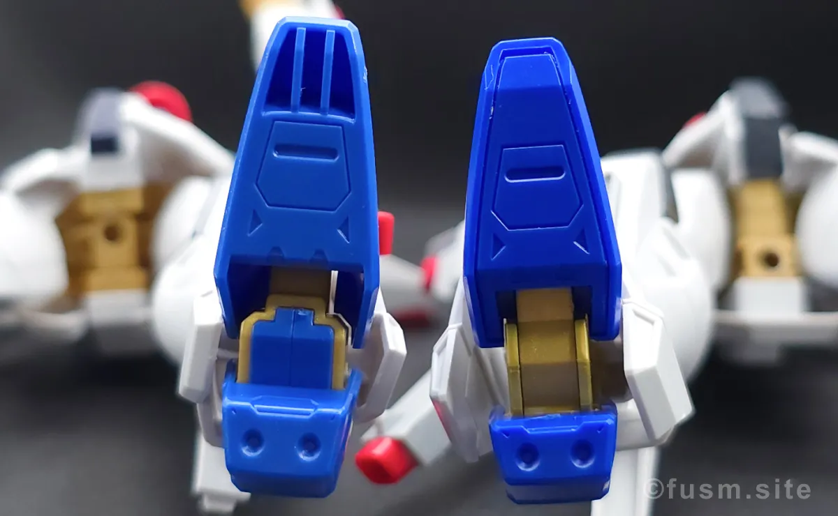 HGCE ストライクフリーダムガンダム・弐式を比較!違いは? 脚部ディテール 05