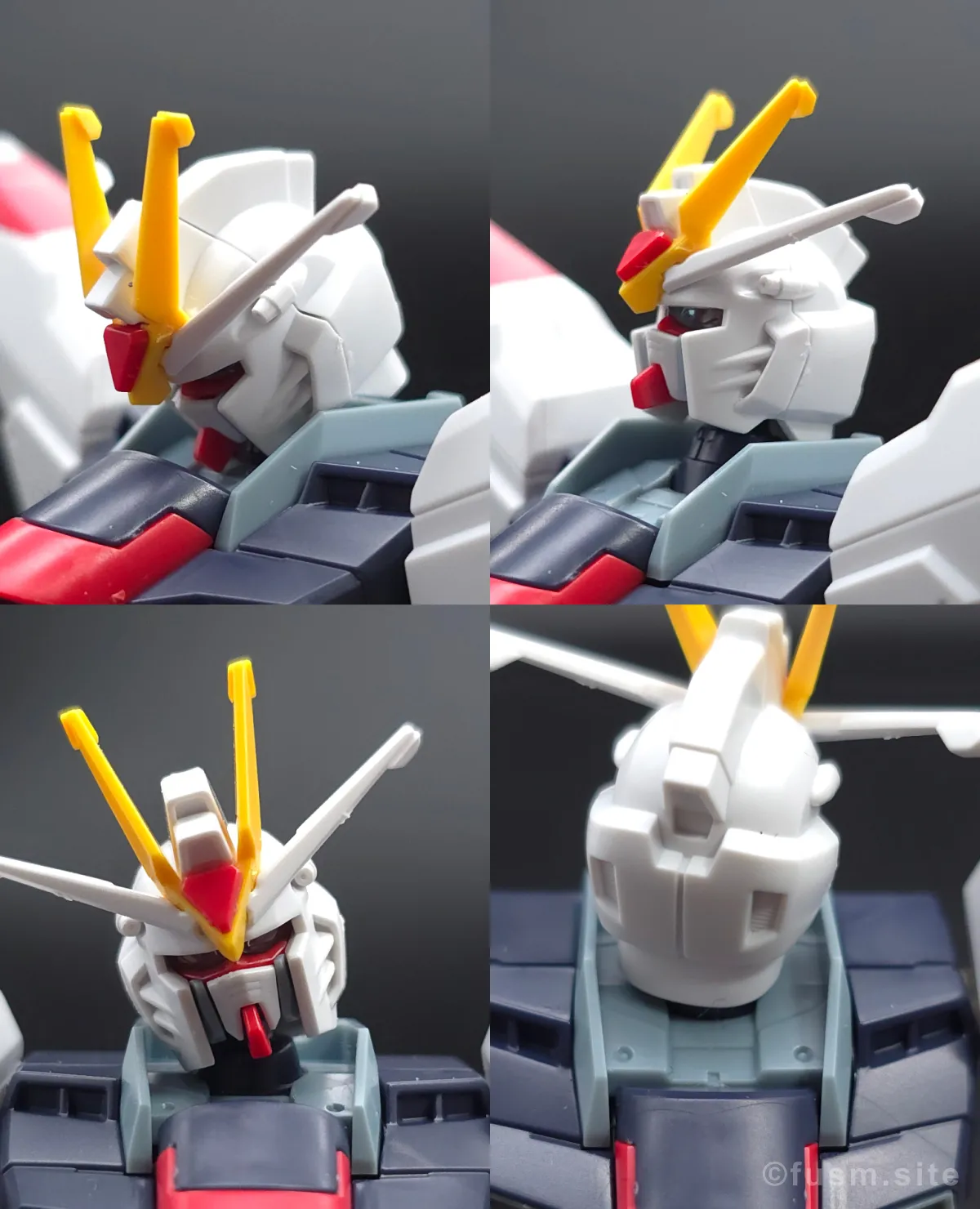 HGCE ストライクフリーダムガンダム レビュー 頭部ディテール 可動域 01