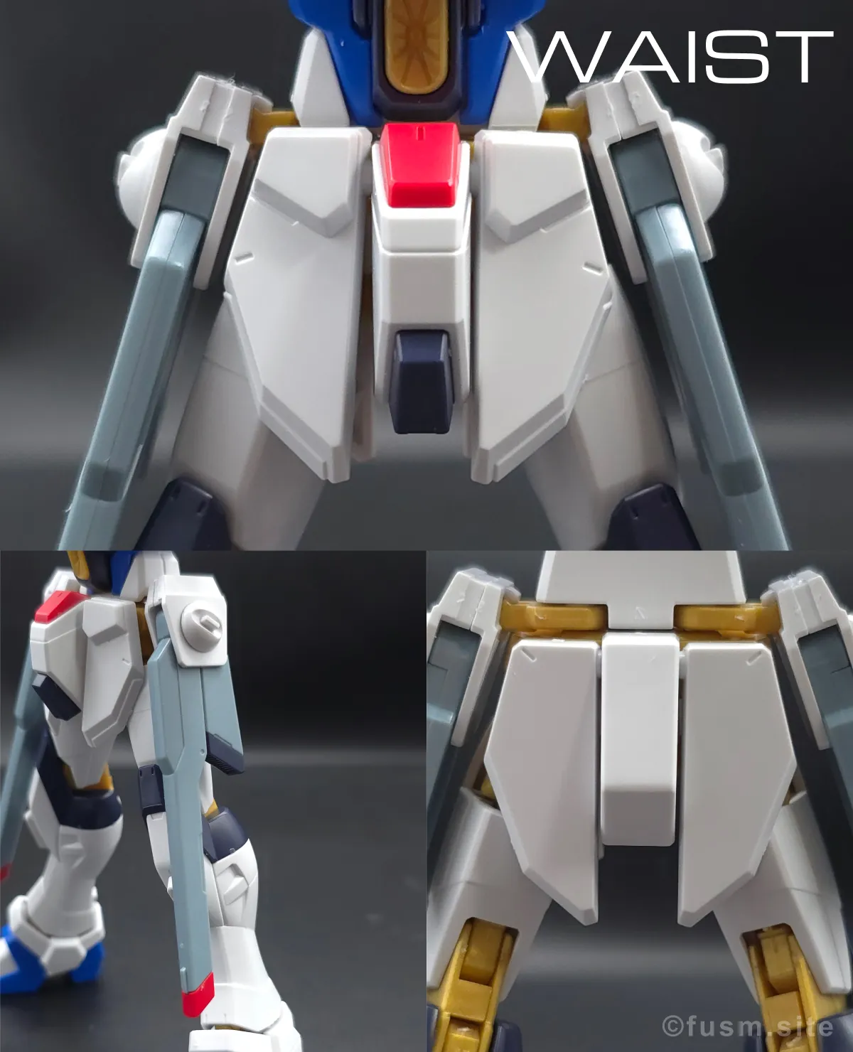 HGCE ストライクフリーダムガンダム レビュー 胴体ディテール 03