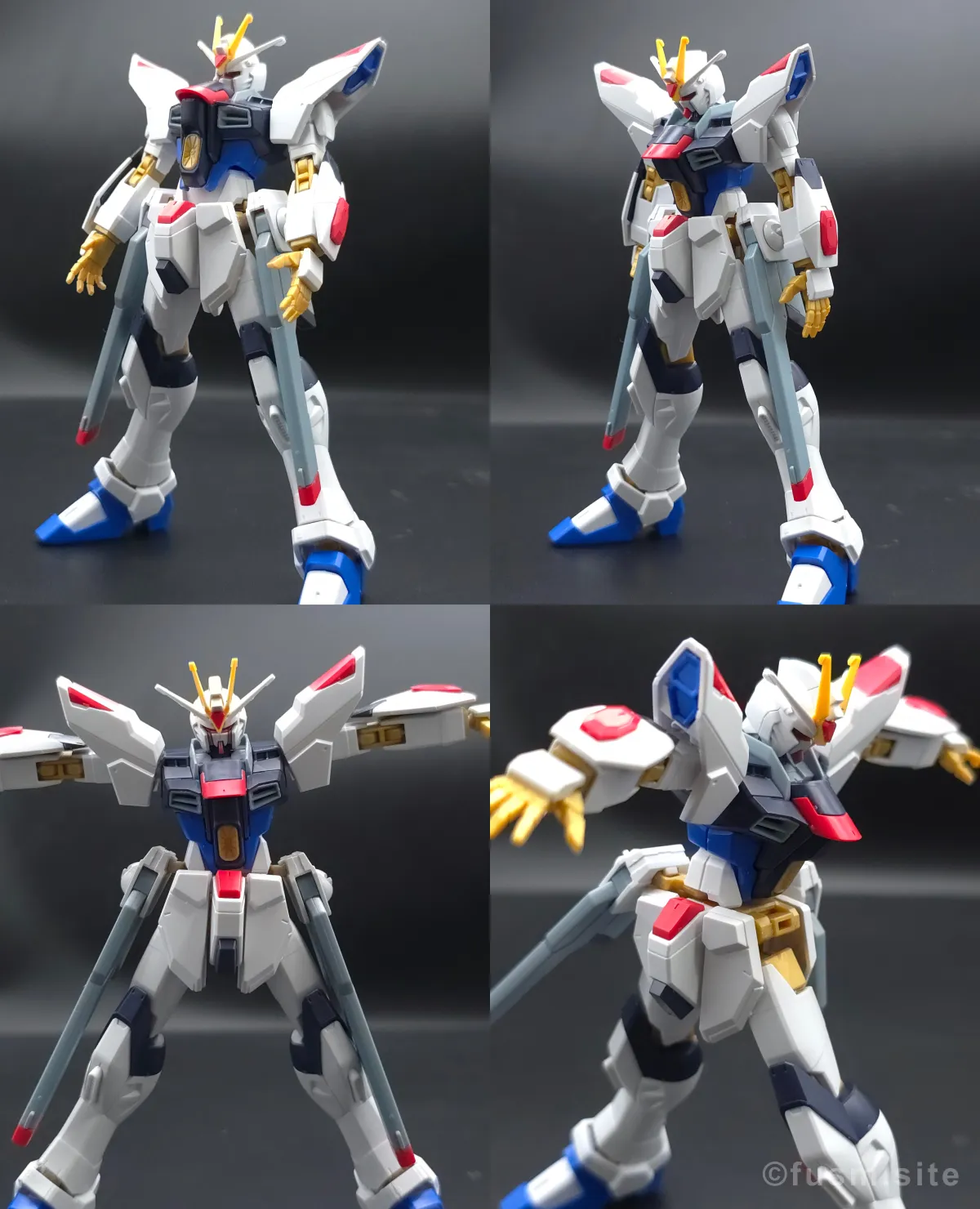 HGCE ストライクフリーダムガンダム レビュー 胴体ディテール 可動域 01