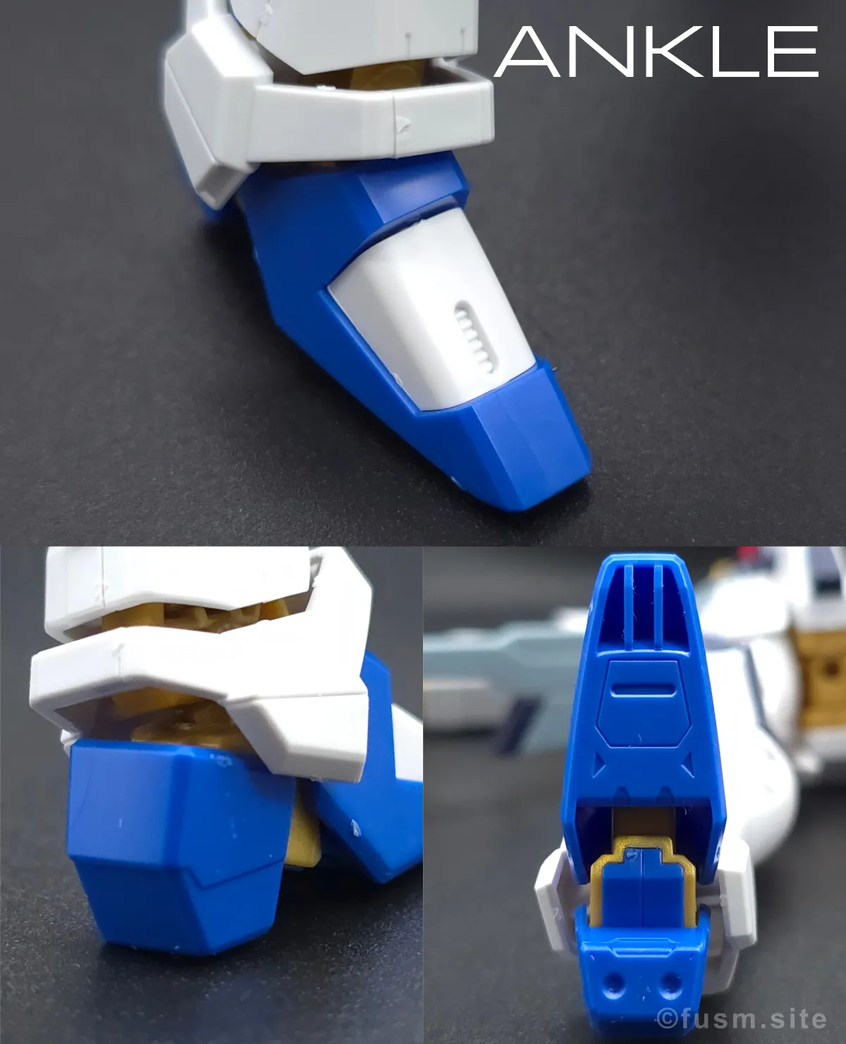 HGCE ストライクフリーダムガンダム レビュー 脚部ディテール 02