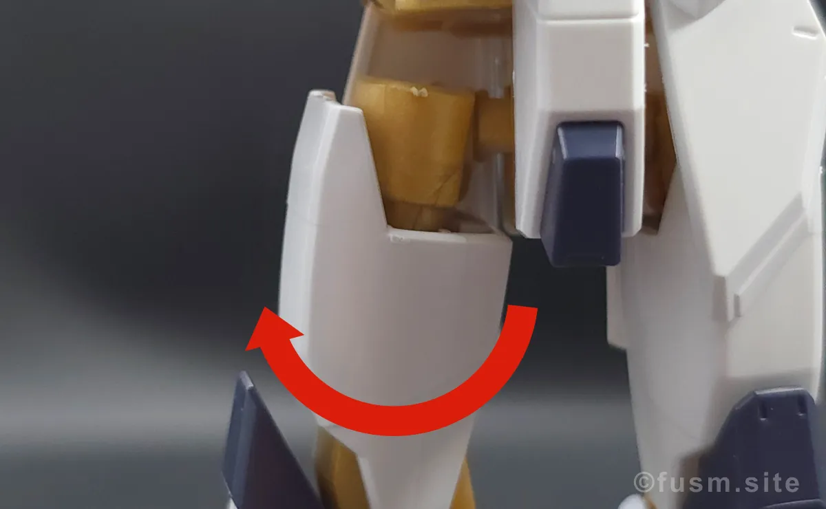 HGCE ストライクフリーダムガンダム レビュー 脚部ディテール 可動域 01