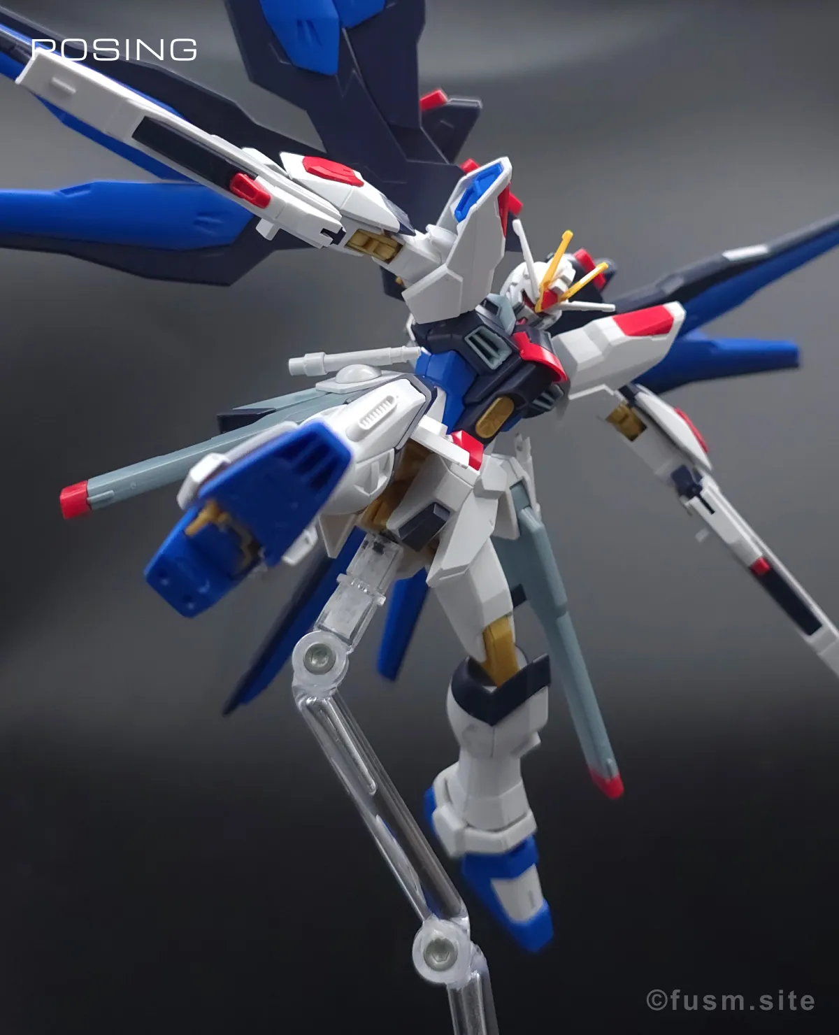 HGCE ストライクフリーダムガンダム レビュー ポージング 02