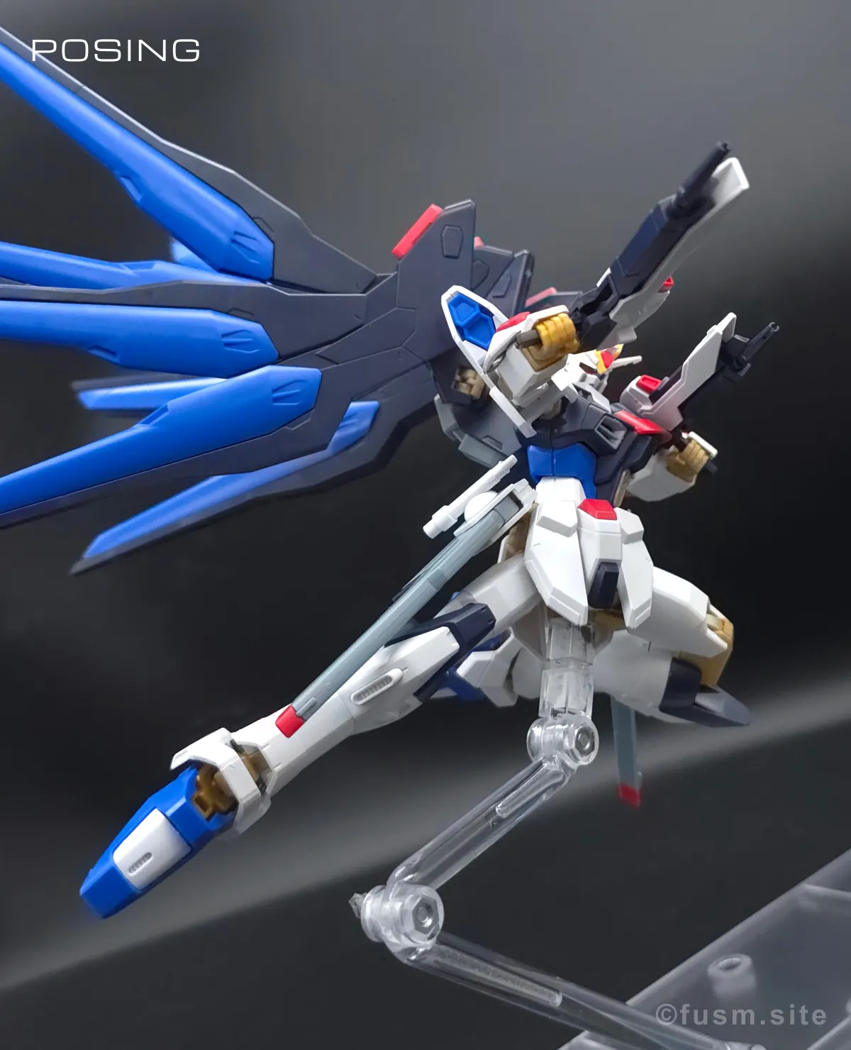 HGCE ストライクフリーダムガンダム レビュー ポージング 03