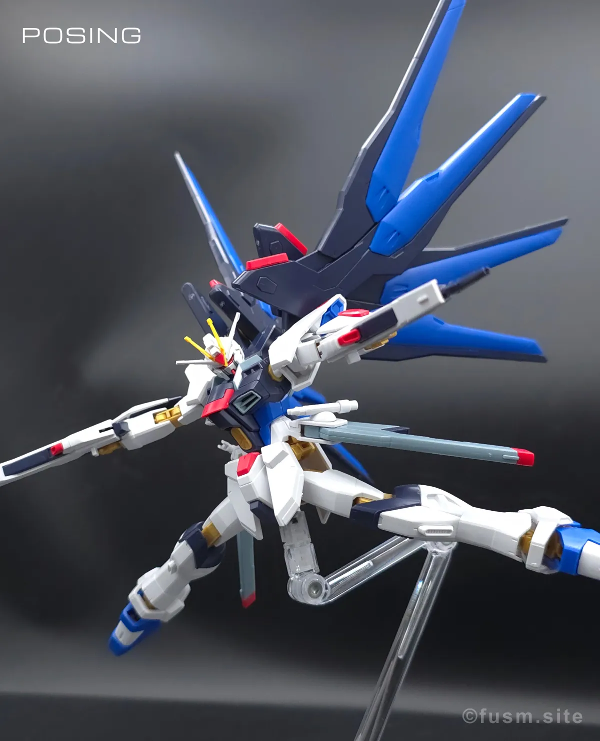 HGCE ストライクフリーダムガンダム レビュー ポージング 04