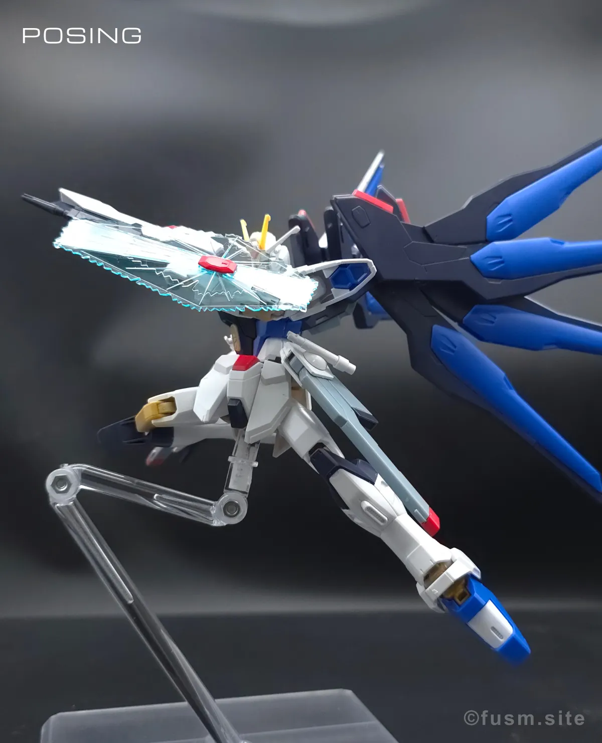 HGCE ストライクフリーダムガンダム レビュー ポージング 07