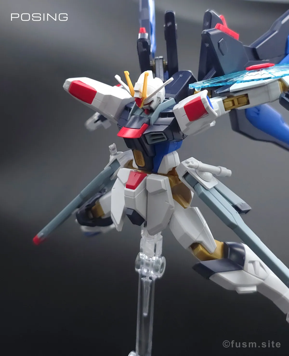 HGCE ストライクフリーダムガンダム レビュー ポージング 08