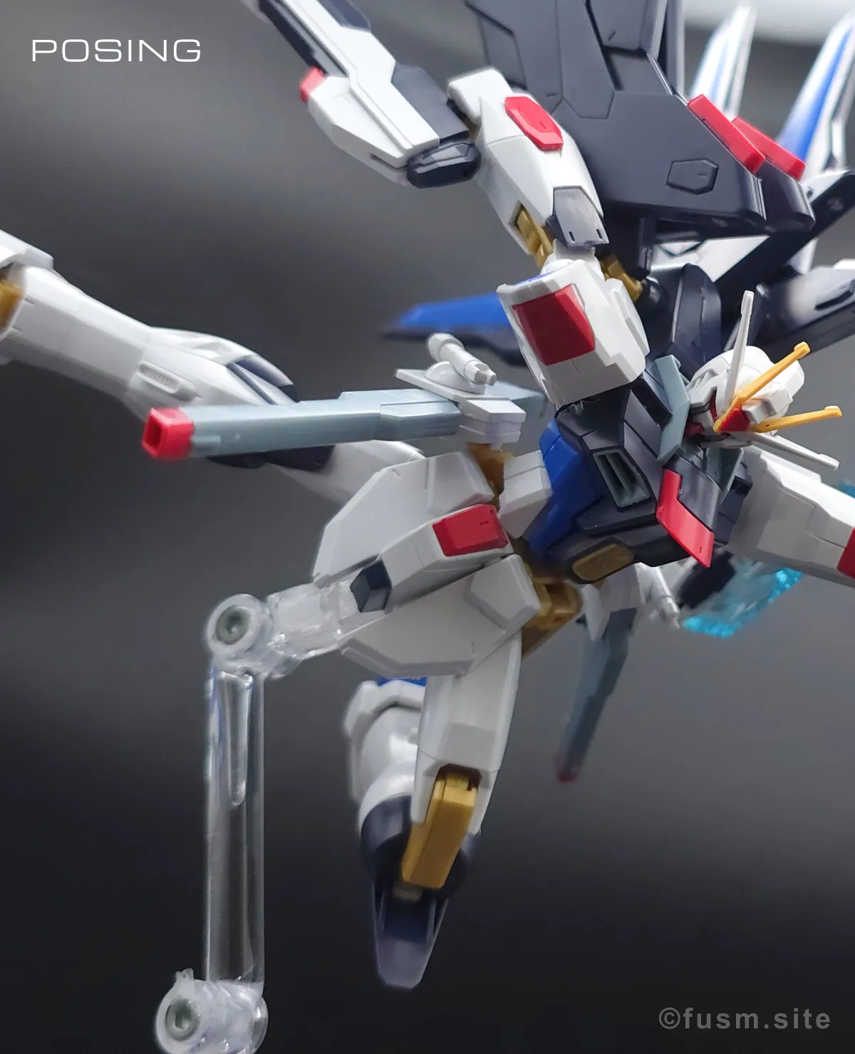 HGCE ストライクフリーダムガンダム レビュー ポージング 09