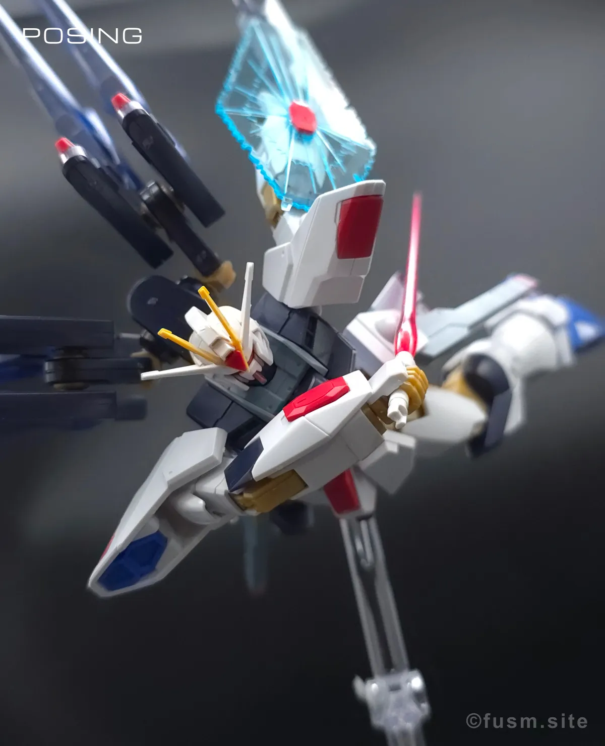 HGCE ストライクフリーダムガンダム レビュー ポージング 10