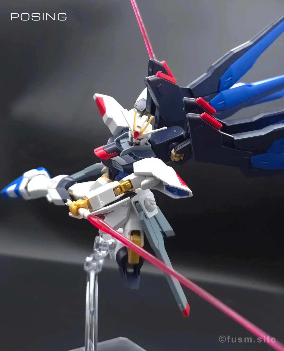 HGCE ストライクフリーダムガンダム レビュー ポージング 12