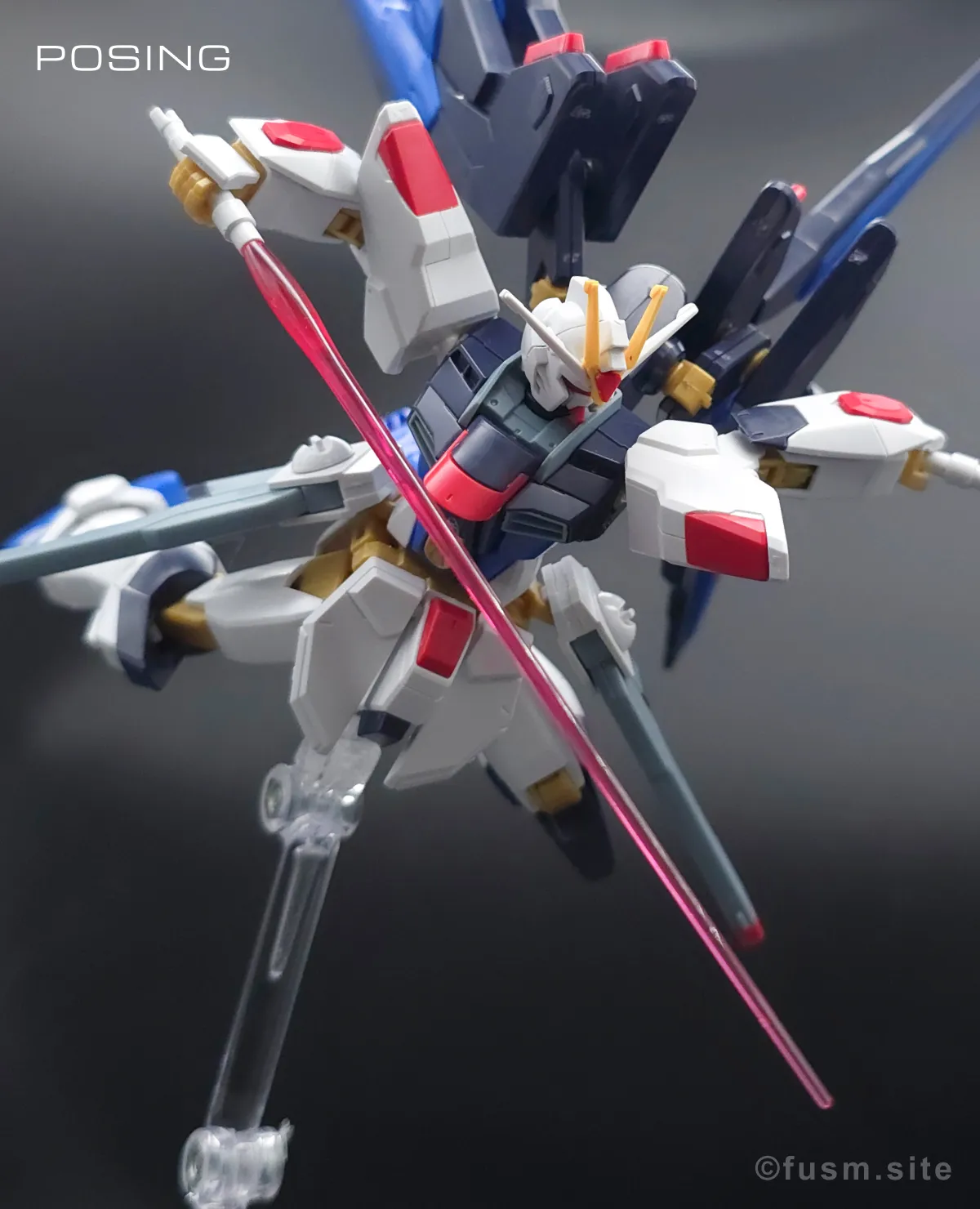 HGCE ストライクフリーダムガンダム レビュー ポージング 13