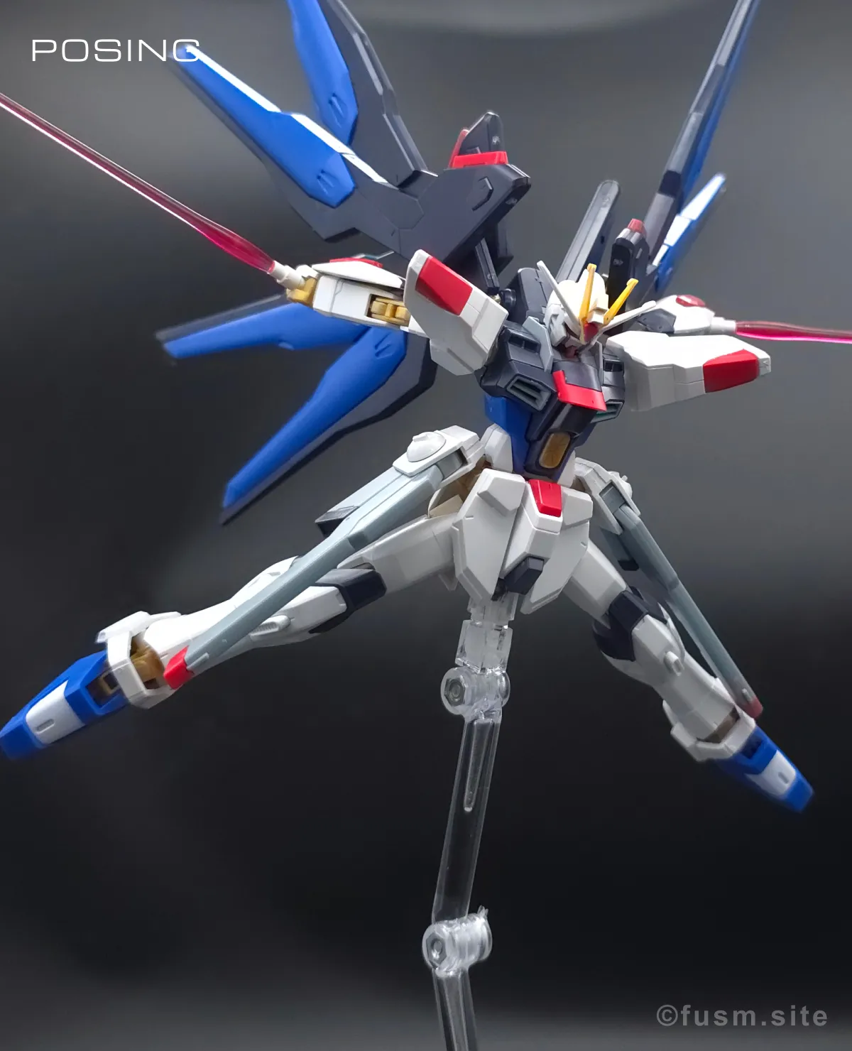 HGCE ストライクフリーダムガンダム レビュー ポージング 14