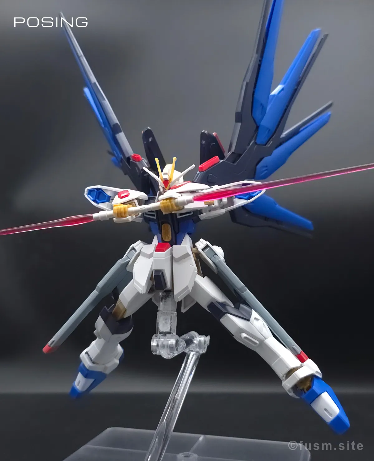 HGCE ストライクフリーダムガンダム レビュー ポージング 16