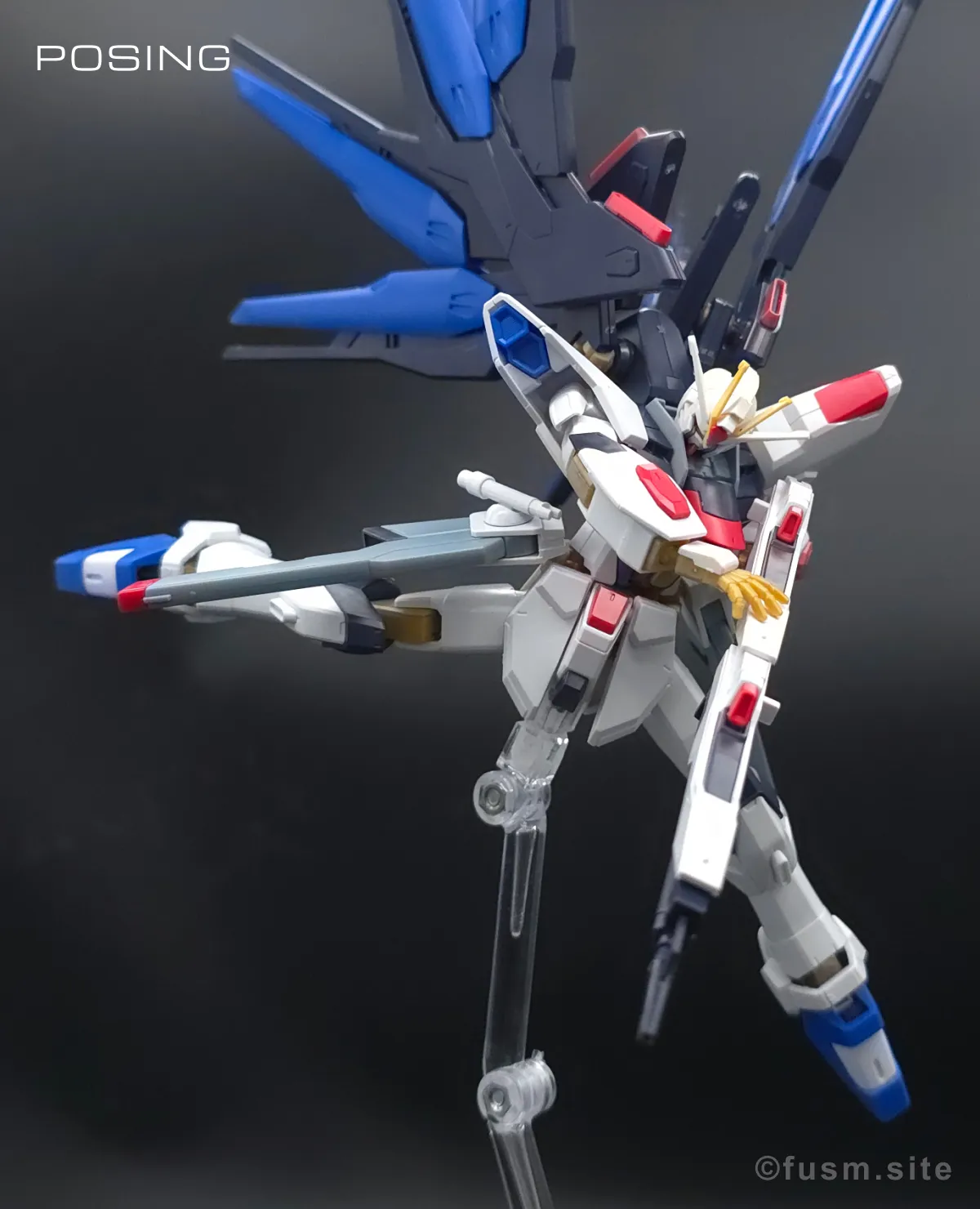 HGCE ストライクフリーダムガンダム レビュー ポージング 17